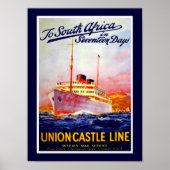 Naar Zuid-Afrika in 17 dagen Poster (Voorkant)