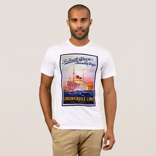 Naar Zuid-Afrika in 17 dagen T-shirt (Voorkant volledig)