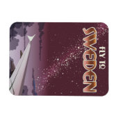 Naar Zweden vliegen Magneet (Horizontaal)