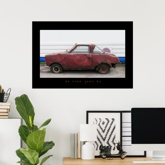 naarmate de tijd vordert poster (Thuiskantoor)