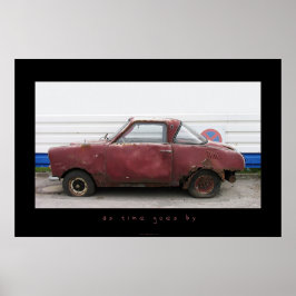 naarmate de tijd vordert poster