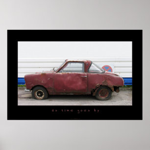 naarmate de tijd vordert poster