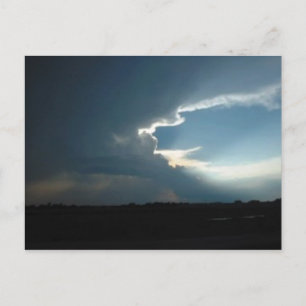 Naarmate het storm voorbij gaat briefkaart