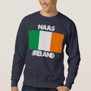 Naas, Ierland met Ierse vlag Trui