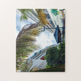 Naast cruiseschepen legpuzzel