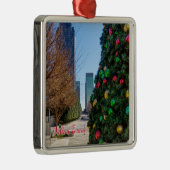 Naast de Dallas-kerstboomversiering Metalen Ornament (Rechts)
