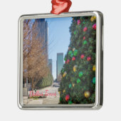Naast de Dallas-kerstboomversiering Metalen Ornament (Links)