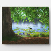 Naast de stille watervlakte fotoplaat (Voorkant)