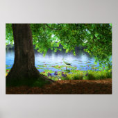 Naast de stilstaande waterafdruk poster (Voorkant)