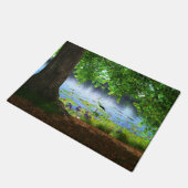 Naast de stilstaande waterdeur deurmat (Schuin)