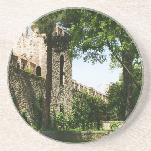 Naast de topotpaleis Topkapi Zandsteen Onderzetter (Voorkant)