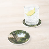 Naast de topotpaleis Topkapi Zandsteen Onderzetter (Zijkant)