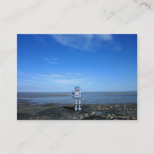 Naast de zee visitekaartje (Voorkant)