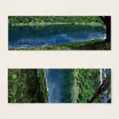 Naast diepe wateren Bladwijzer Mini Visitekaartjes (Voorkant /achterkant)