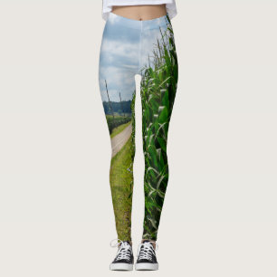Naast een kornveld leggings