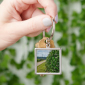 Naast een kornveld sleutelhanger (Hand)