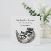 Naast elkaar of ver naast elkaar is het citaat van kaart (Staand voorkant)