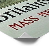 Naast elkaar~ Wereldoorlog 1 Poster (Hoek)