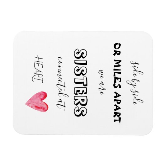 Naast het bruidsmeisje Voorstel Magneet (Horizontaal)