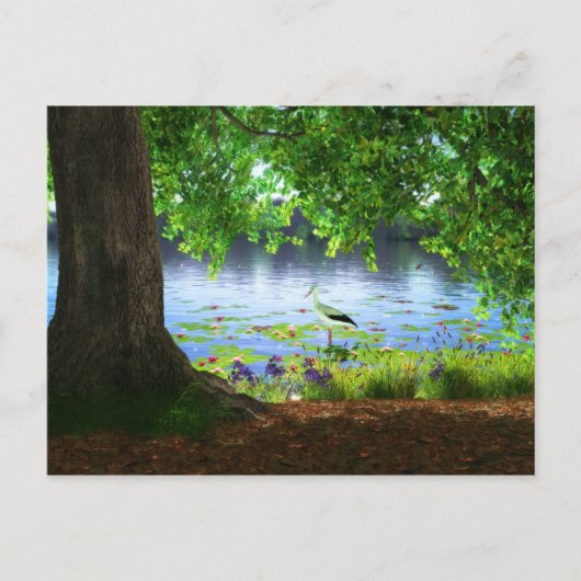Naast het stille Briefkaart (Voorkant)