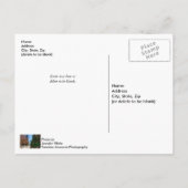 Naast het zwarte Briefkaart van de Dallas-kerstboo (Achterkant)