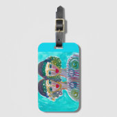 Naast Mijzelf Bagagelabel met Visitekaartje Slot (Voorkant (verticaal))