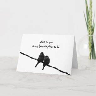 Naast u-Mijn Favoriete Valentijnsdag van de Plaats Feestdagen Kaart