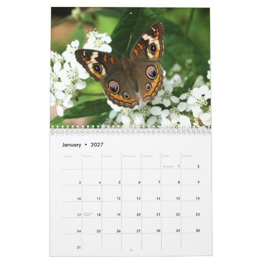 NABA Meeting Calendar Kalender (Jan 2027)