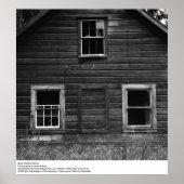 Nabar Hopland Station door Ansel Adams Poster (Voorkant)