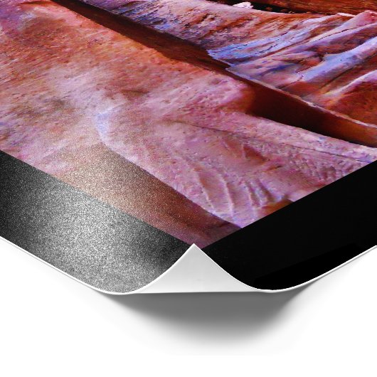 Nabataean Staircase Foto Afdruk (Hoek)