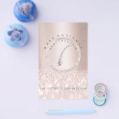 Nabehandeling Instructies Roze Glitter Electrolyse Flyer (Enkel)
