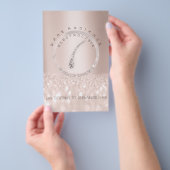 Nabehandeling Instructies Roze Glitter Electrolyse Flyer (Hand)