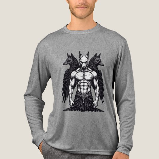 Naberius Drie Koppen, Eén Legende Tri-Blend Shirt (Voorkant volledig)