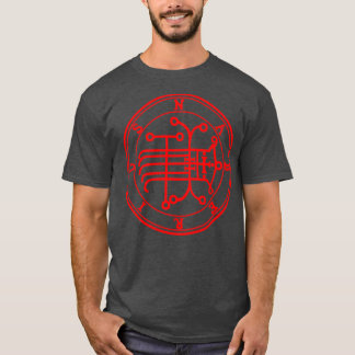 Naberius Sigil leert Kunst en Science Red T-shirt