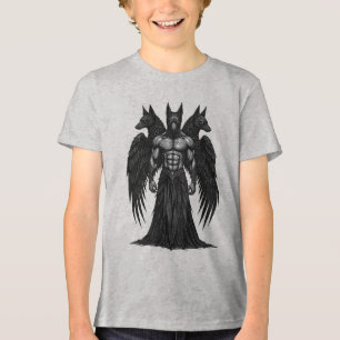 Naberius Vleugels van de Occulte Markies Tri-Blend Shirt