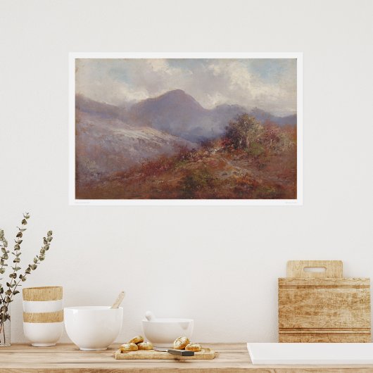 nabij Almaden (1259) Poster (Keuken)