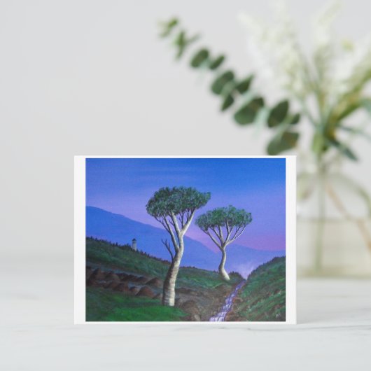 Nabij de DMZ Zuid-Korea Briefkaart (Staand voorkant)