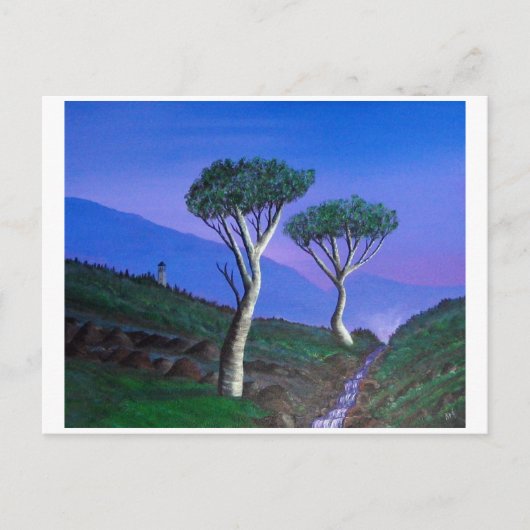 Nabij de DMZ Zuid-Korea Briefkaart (Voorkant)