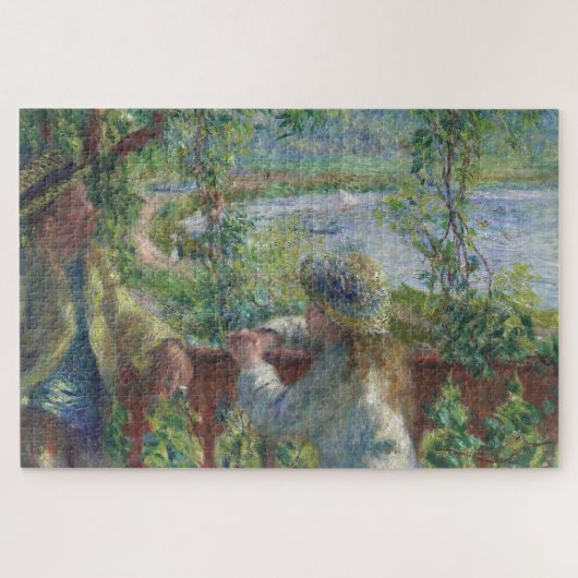 nabij het meer door Renoir Legpuzzel (Horizontaal)