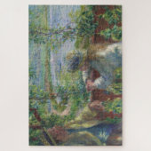 nabij het meer door Renoir Legpuzzel (Verticaal)