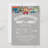 Nabuurschap ontmoeten & Groet Uitnodiging (Voorkant)
