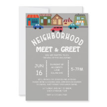 Nabuurschap ontmoeten & Groet Uitnodiging