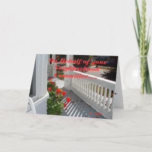 Nabuurschapscomité Bedankkaart