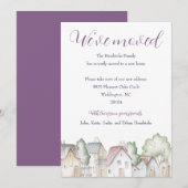 Nabuurschapshuizen Verplaatsende Aankondiging (Voorkant / Achterkant)