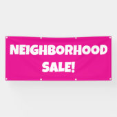 NABUURSCHAPSVERKOOP! Spandoek (Horizontaal)