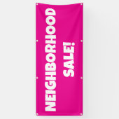 NABUURSCHAPSVERKOOP! Spandoek (Verticaal)