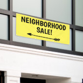 NABUURSCHAPSVERKOOP! Spandoek (Buitenkant Gebouw)