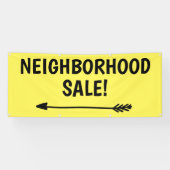 NABUURSCHAPSVERKOOP! Spandoek (Horizontaal)