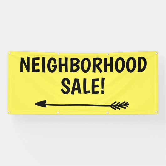 NABUURSCHAPSVERKOOP! Spandoek (Horizontaal)