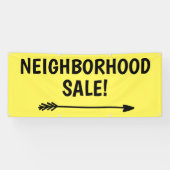 NABUURSCHAPSVERKOOP! Spandoek (Horizontaal)